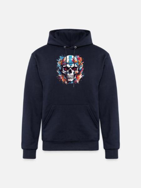 Crane Artistic - Champion Unisex Powerblend Hoodie - navy