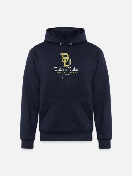 Duke and Duke - Champion Unisex Powerblend Hoodie - navy