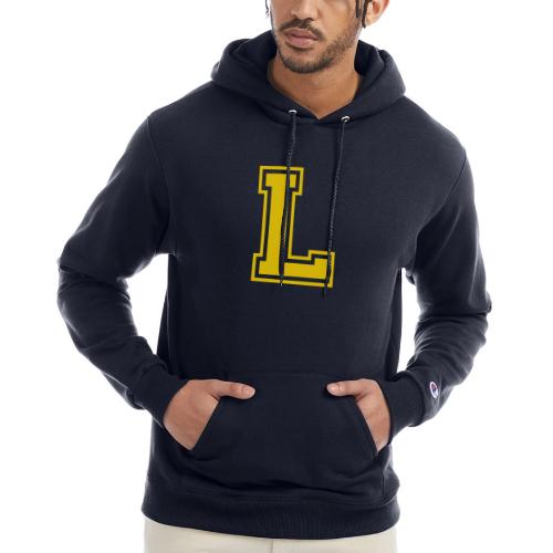 Letter L – Capital Athletic Alphabet Monogram - Champion Unisex Powerblend Hoodie