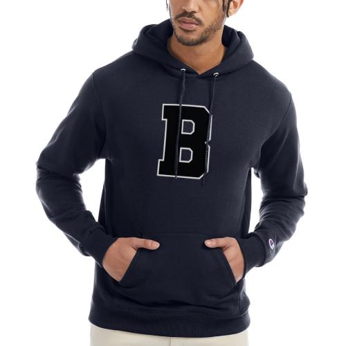 Varsity Letter B Athletic Alphabet Graphic - Champion Unisex Powerblend Hoodie