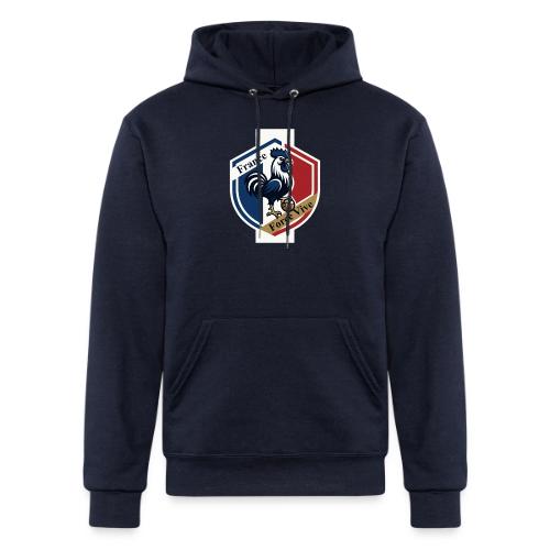 France Rooster T-Shirt, Bleu-Blanc-Rouge gift - Champion Unisex Powerblend Hoodie
