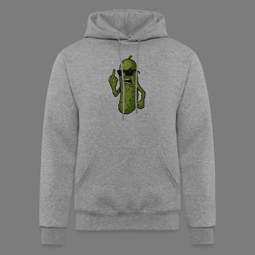 Angry Pickle Flipping the Bird - Champion Unisex Powerblend Hoodie
