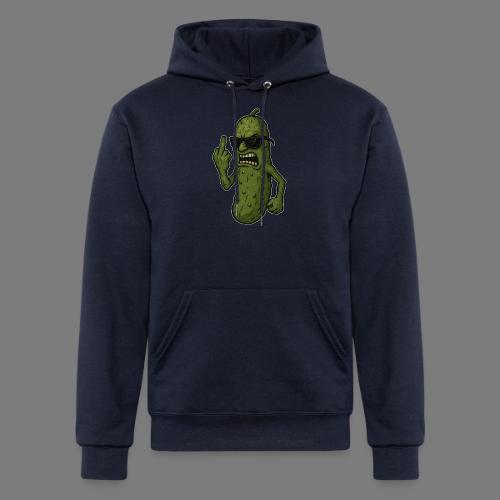 Angry Pickle Flipping the Bird - Champion Unisex Powerblend Hoodie
