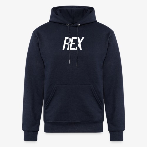 Rex Logo (White Text) - Champion Unisex Powerblend Hoodie