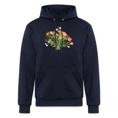 Gather Your Courage Like Wild Flowers - Champion Unisex Powerblend Hoodie