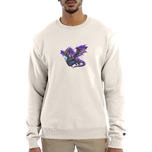 Neon Dragon and Battle Mage - Champion Unisex Powerblend Sweatshirt 