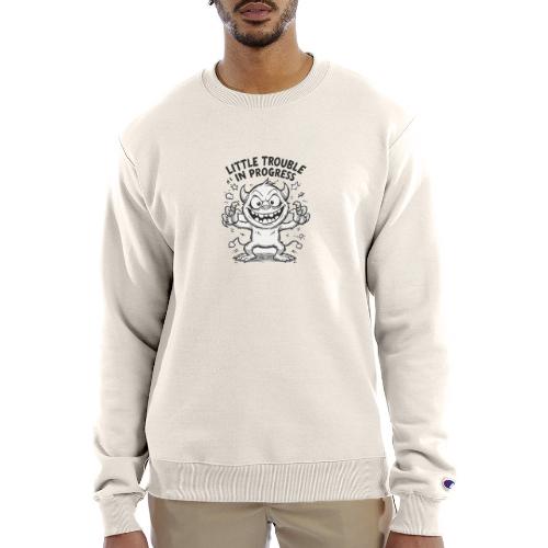 Playful Mischief Demon Illustration - Champion Unisex Powerblend Sweatshirt 