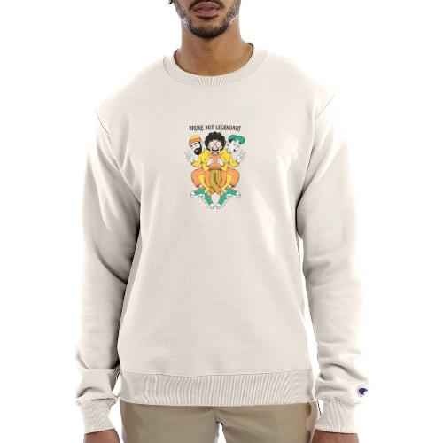 Legendary Broke Crew Retro - Champion Unisex Powerblend Sweatshirt 