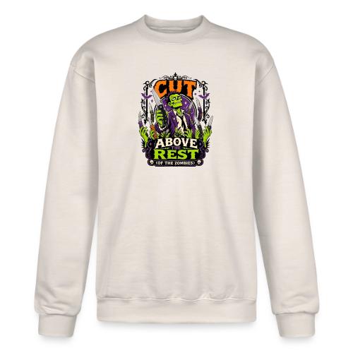 Cut Above The Rest Zombie Pocket Knife Halloween - Champion Unisex Powerblend Sweatshirt 