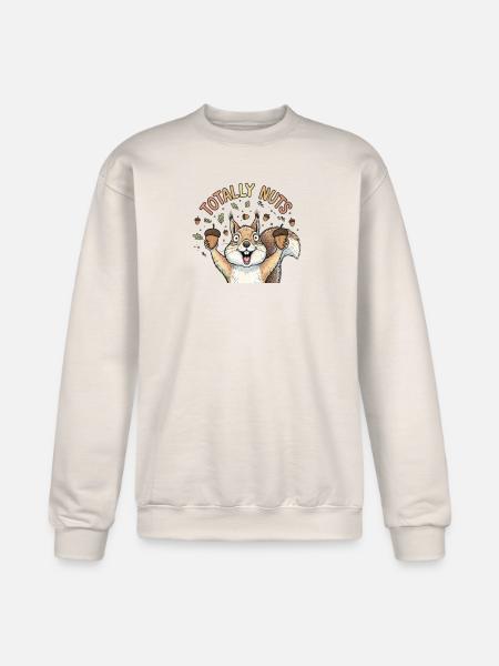 Totaly nuts - Champion Unisex Powerblend Sweatshirt - Sand