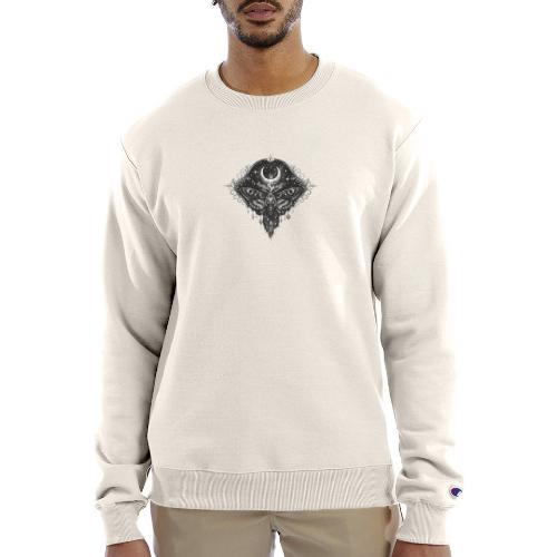 Crescent Moth - Champion Unisex Powerblend Sweatshirt 
