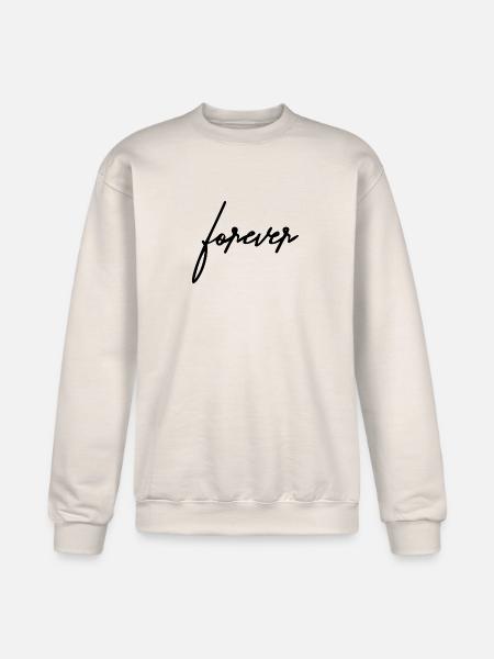 Relatable Quote Design - Champion Unisex Powerblend Sweatshirt - Sand