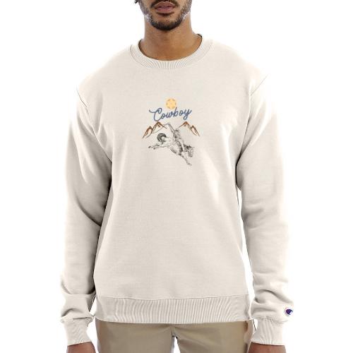 Wild West Cowboy Ride - Champion Unisex Powerblend Sweatshirt 