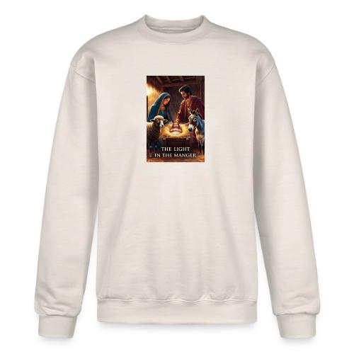Nativity Manger T-Shirt - Champion Unisex Powerblend Sweatshirt 