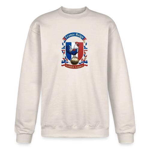 France Rooster Reign T-Shirt, Tricolore Pride Gift - Champion Unisex Powerblend Sweatshirt 