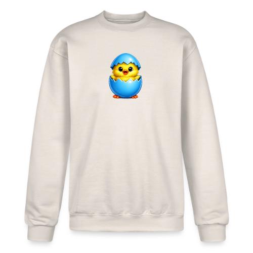 Easter Chick Blue - Champion Unisex Powerblend Sweatshirt 