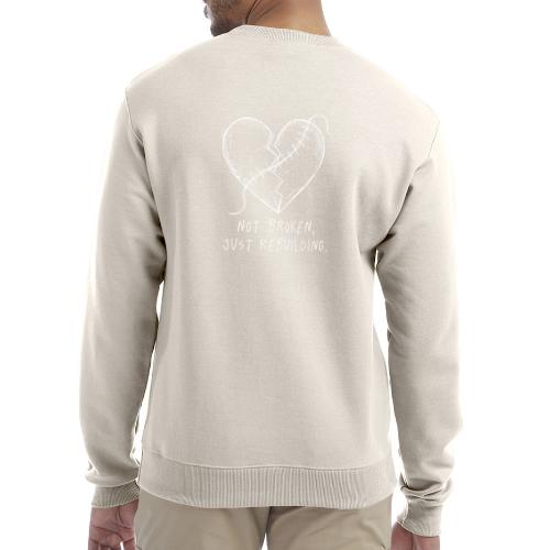 Broken Love Neon Heart - Champion Unisex Powerblend Sweatshirt 