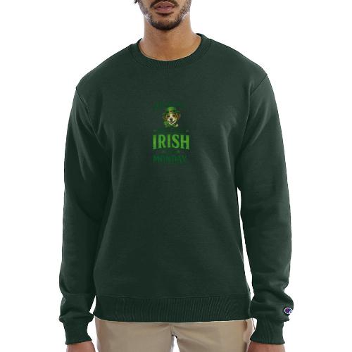 St. Patrick’s Day Dog T-Shirt – We’re All Irish - Champion Unisex Powerblend Sweatshirt 