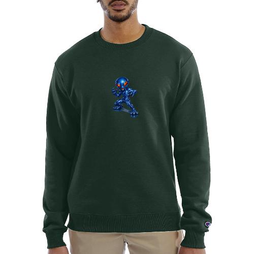 Angry Blue Alien - Champion Unisex Powerblend Sweatshirt 