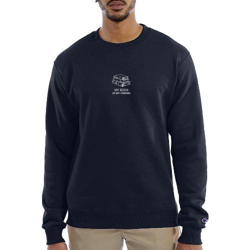book lover t-shirt, book day shirt, my book is my - Champion Unisex Powerblend Sweatshirt 