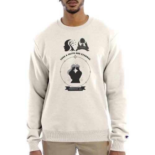 Love & Faith - Champion Unisex Powerblend Sweatshirt 
