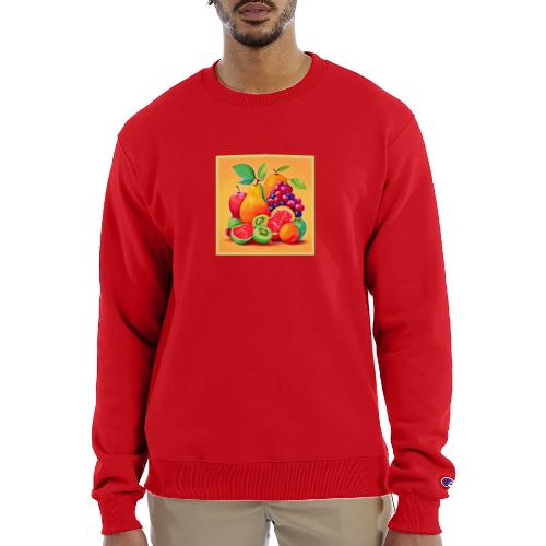 Colorful Fruit Medley - Champion Unisex Powerblend Sweatshirt 