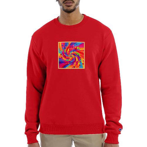 Colorful Fruit Vortex - Champion Unisex Powerblend Sweatshirt 