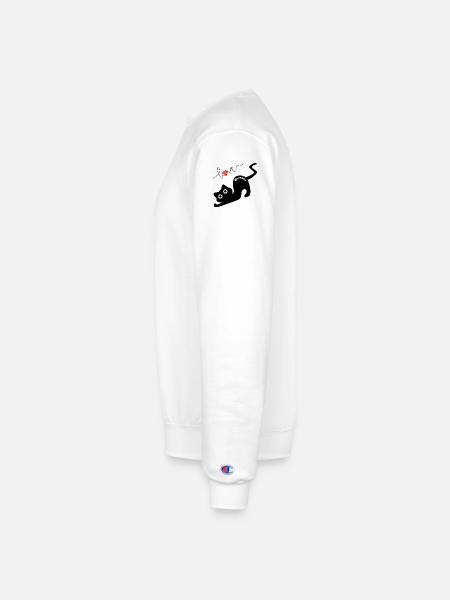 Bonchan Reaching for Love - Champion Unisex Powerblend Sweatshirt - white