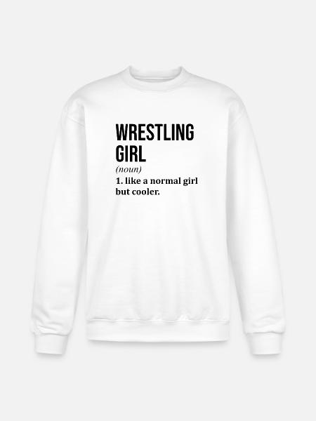 Wrestling Wrestling Wrestling - Champion Unisex Powerblend Sweatshirt - white
