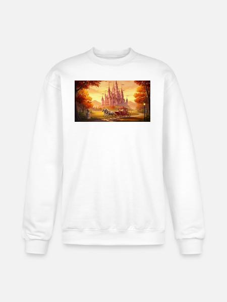 "A captivating digital painting - Champion Unisex Powerblend Sweatshirt - white