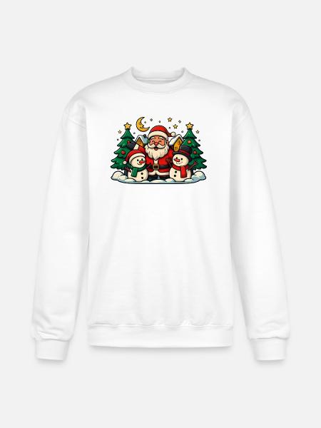 DISEÑO_NAVIDEÑO - Champion Unisex Powerblend Sweatshirt - white