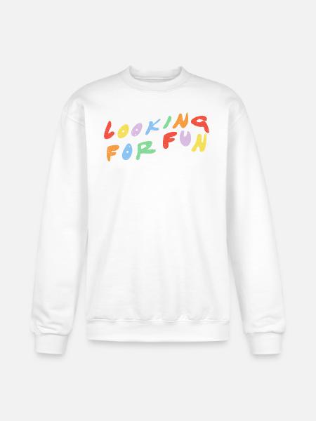 Looking for Fun - Champion Unisex Powerblend Sweatshirt  - white
