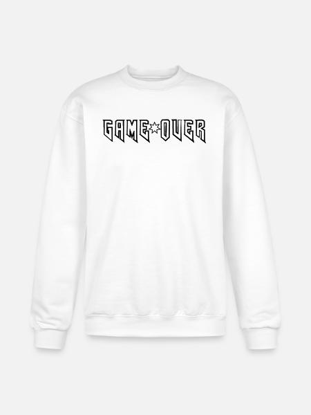GAME_OVER - Champion Unisex Powerblend Sweatshirt - white
