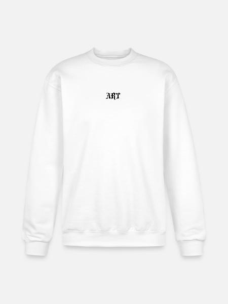 Gothic  Black Typography - Champion Unisex Powerblend Sweatshirt  - white