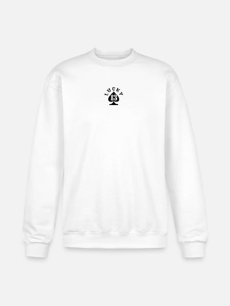 Lucky 13 Spade - Champion Unisex Powerblend Sweatshirt  - white