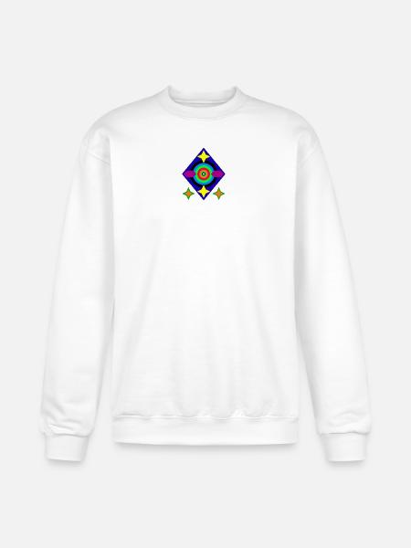 Diamond Stars - Champion Unisex Powerblend Sweatshirt - white