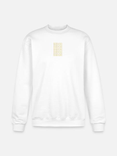 Neon Error Repeat - Champion Unisex Powerblend Sweatshirt - white
