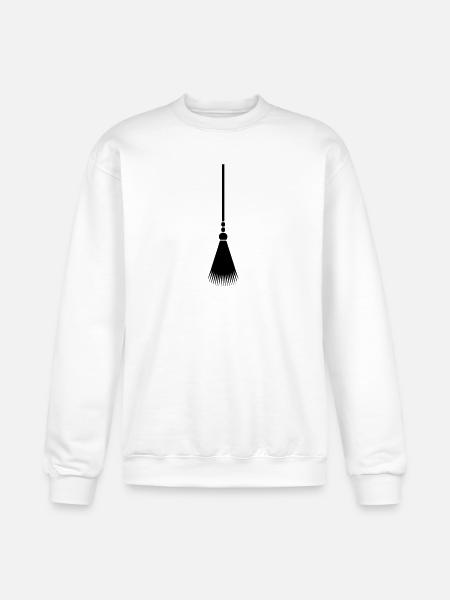 broom - Champion Unisex Powerblend Sweatshirt  - white