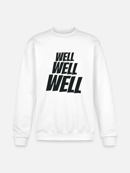 Well Well Well Wellness - Champion Unisex Powerblend Sweatshirt - white