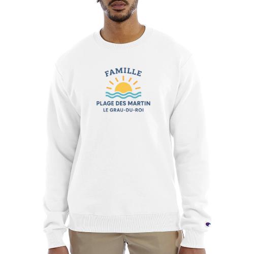 Family Beach Shirt – Plage des Martin Design - Champion Unisex Powerblend Sweatshirt 