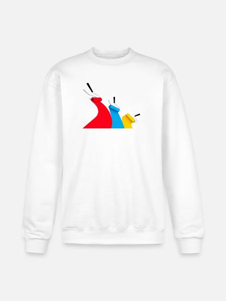 paint rollers - Champion Unisex Powerblend Sweatshirt - white
