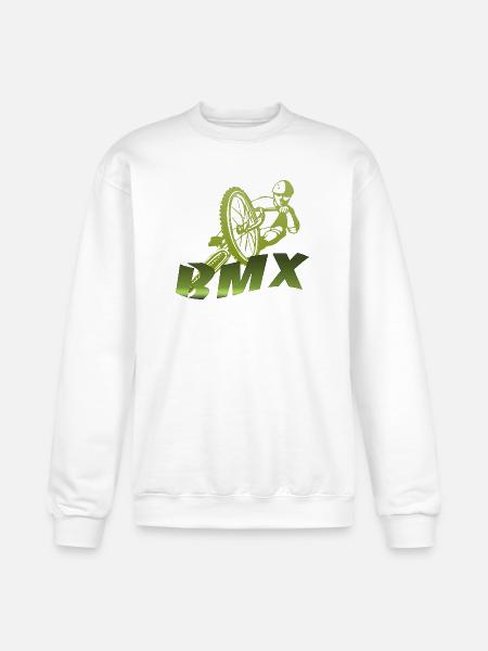 BMX - Champion Unisex Powerblend Sweatshirt  - white