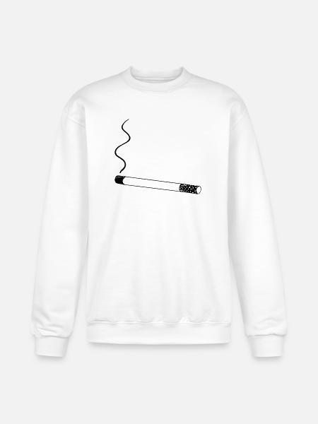 smoking - Champion Unisex Powerblend Sweatshirt - white