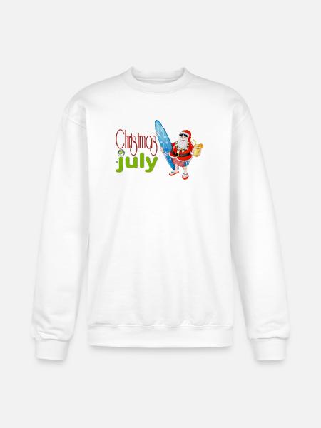 christmas in july - Champion Unisex Powerblend Sweatshirt  - white