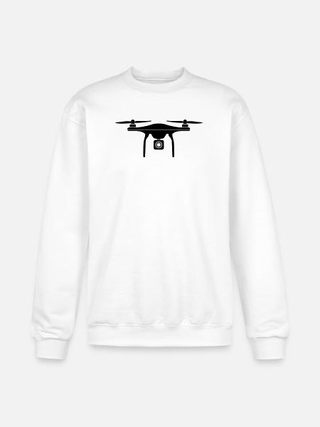 Drone - Champion Unisex Powerblend Sweatshirt - white