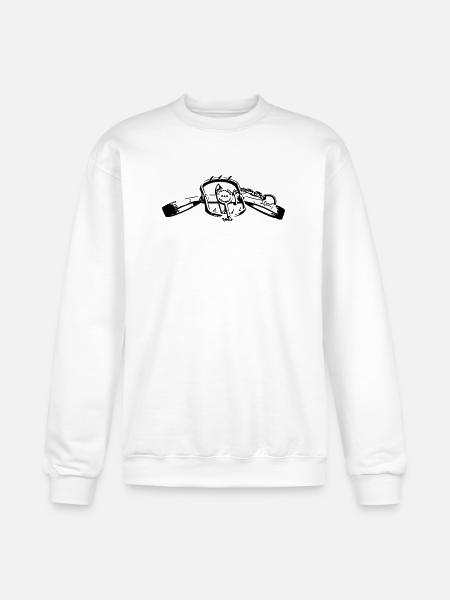 trap - Champion Unisex Powerblend Sweatshirt - white