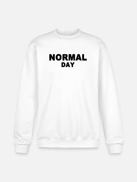 normal day - Champion Unisex Powerblend Sweatshirt  - white