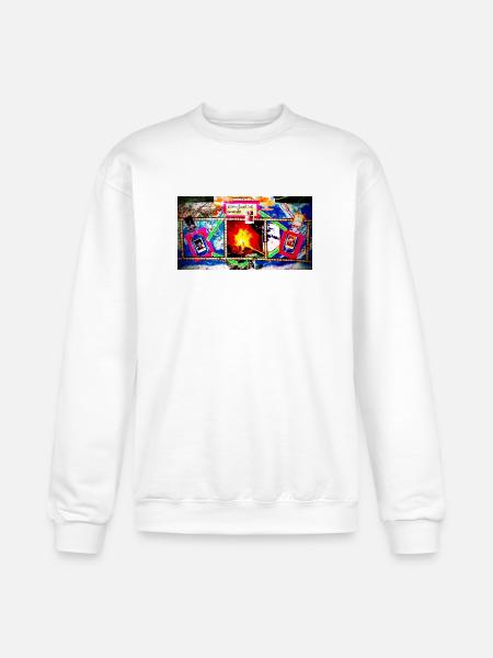 Dear Sarah I Surrender - Champion Unisex Powerblend Sweatshirt - white
