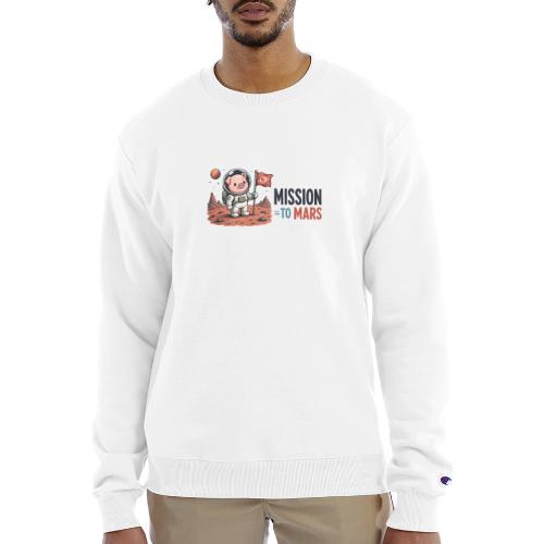 Mission To Mars Space Pig - Champion Unisex Powerblend Sweatshirt 