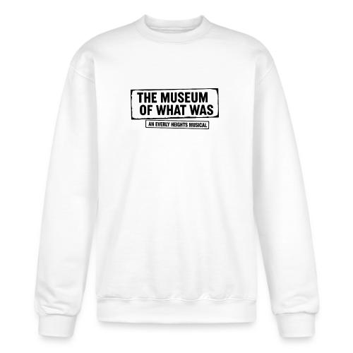 Museum of What Was Logo (Black) - Champion Unisex Powerblend Sweatshirt 